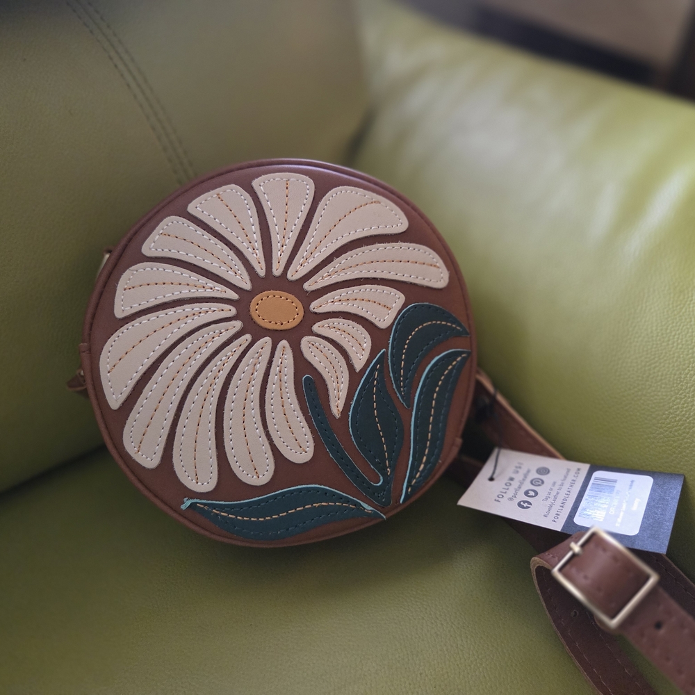 Wildflower Honey Small Circle Crossbody